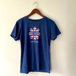 SOLD Life Is Good Crusher Tee